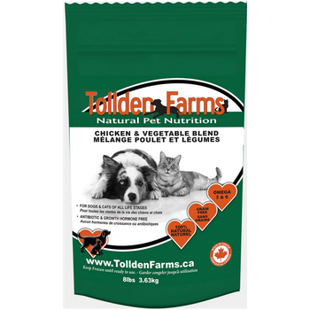 Tollden Farms Tollden Farms - Frozen Raw Chicken & Vegetable 3lbs