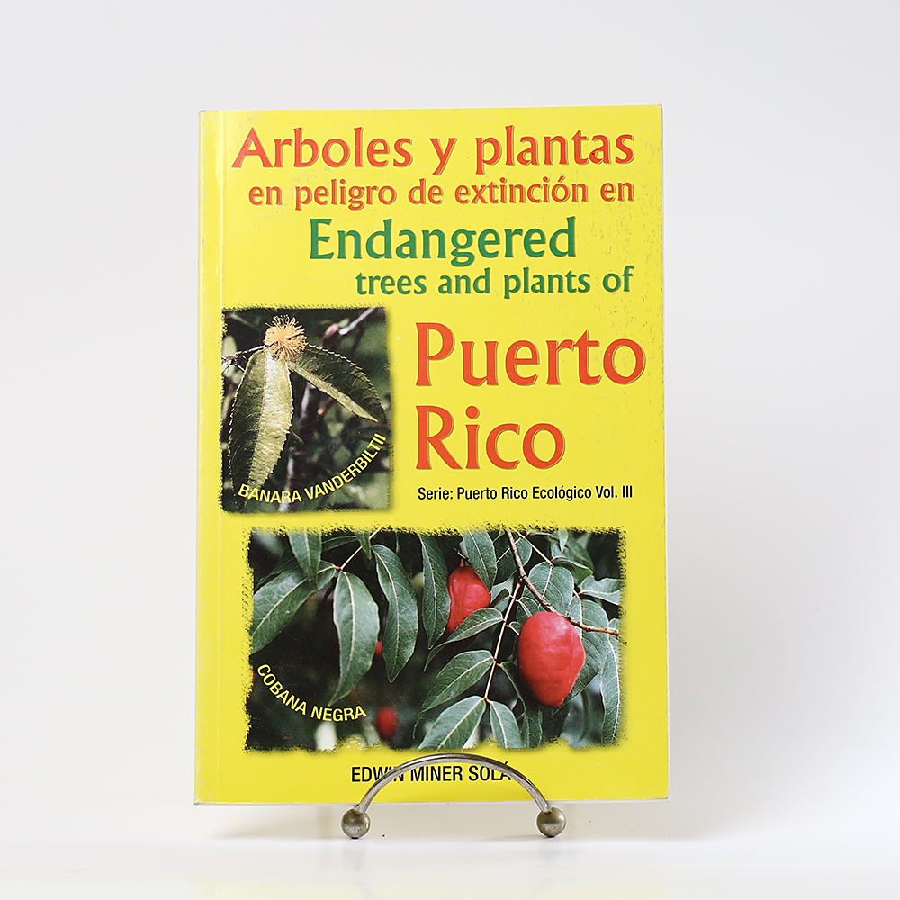 Arboles y Plantas Peligro Extincion - libro