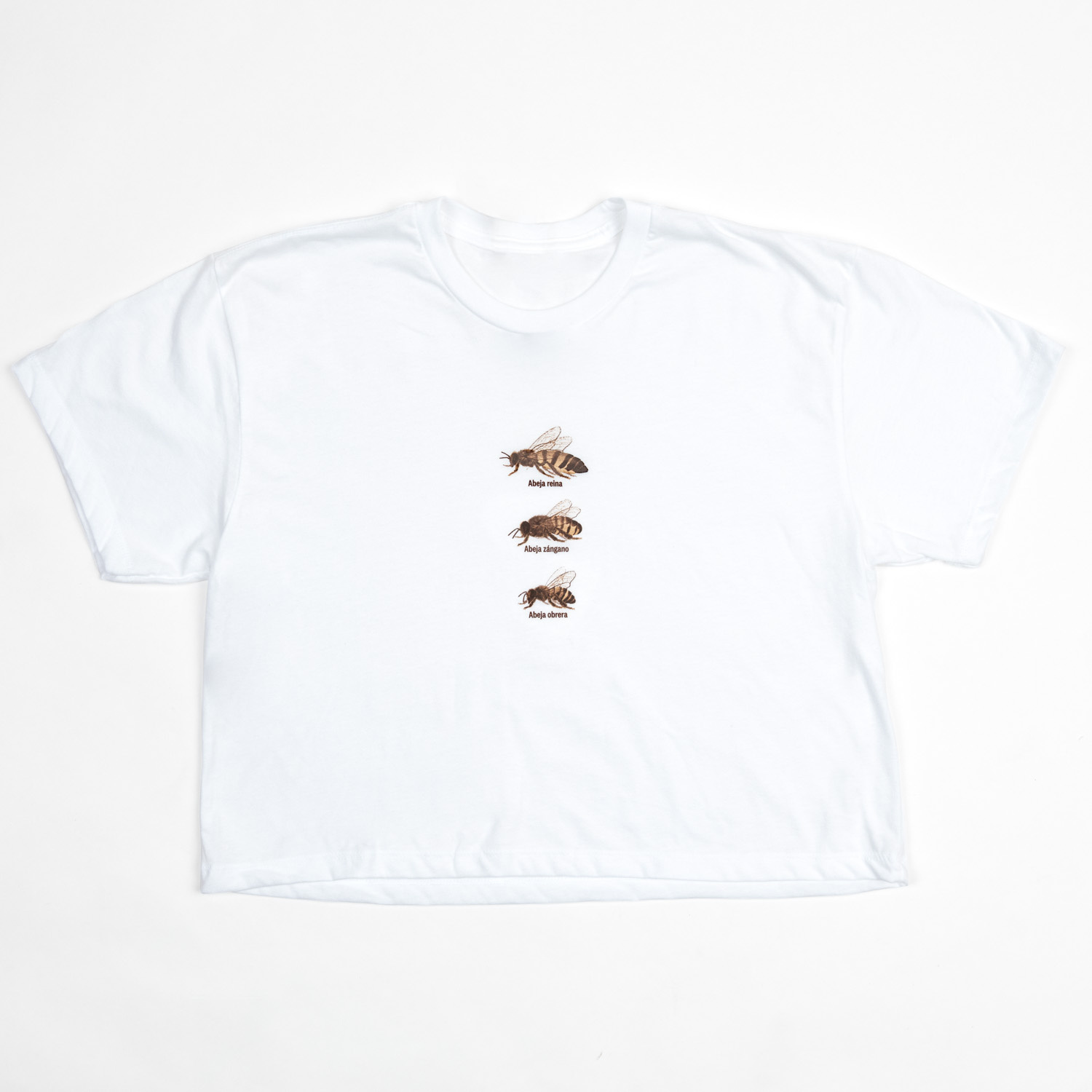 Camisa corta de abejas