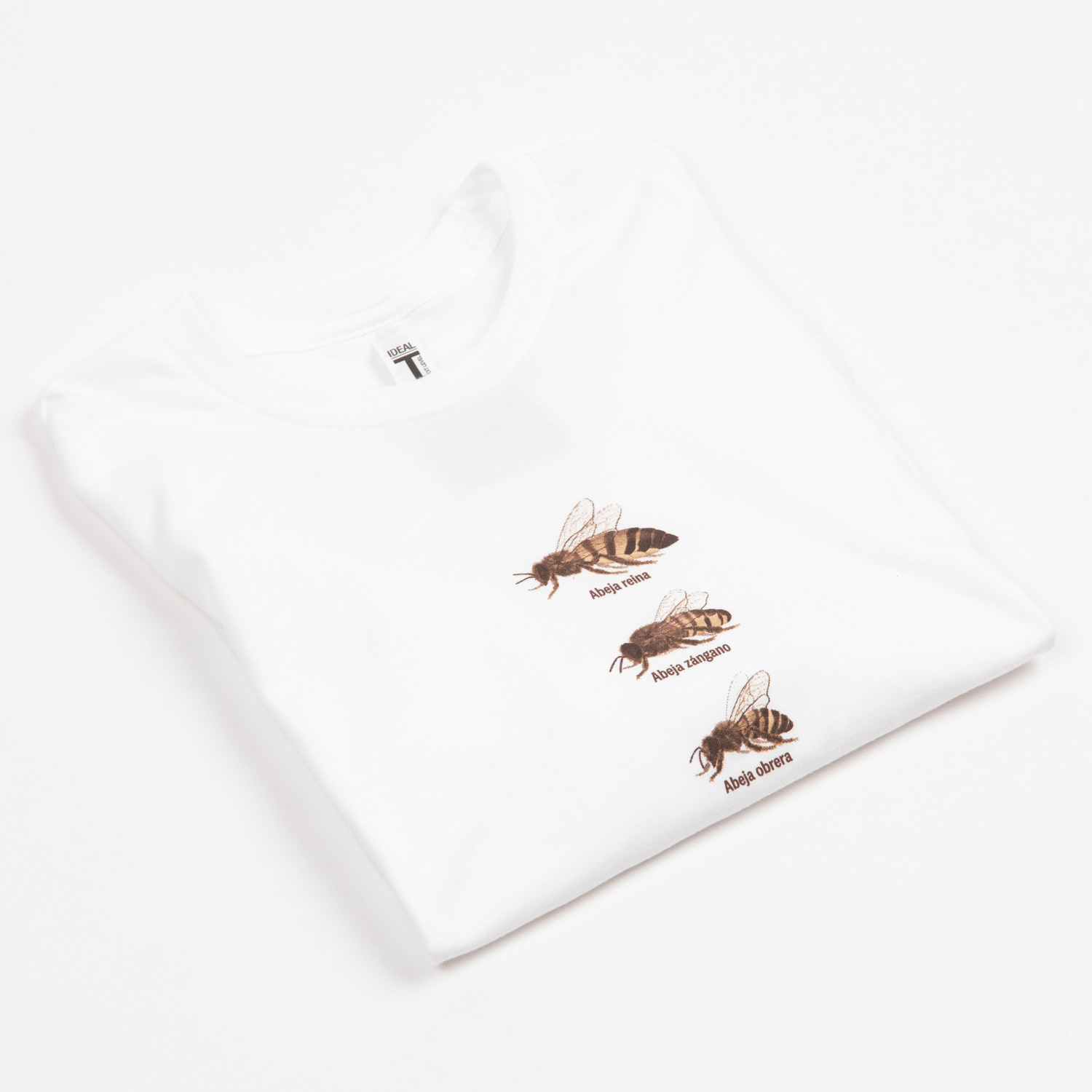 Camisa corta de abejas