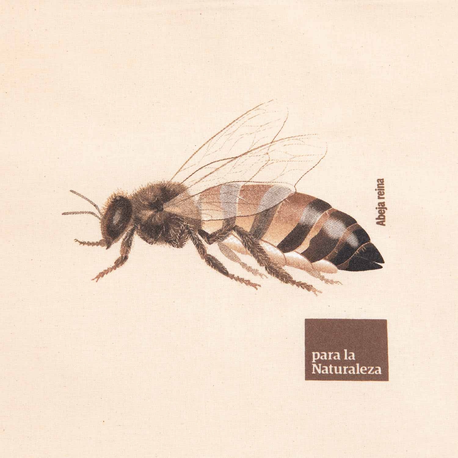Tote bag natural bee