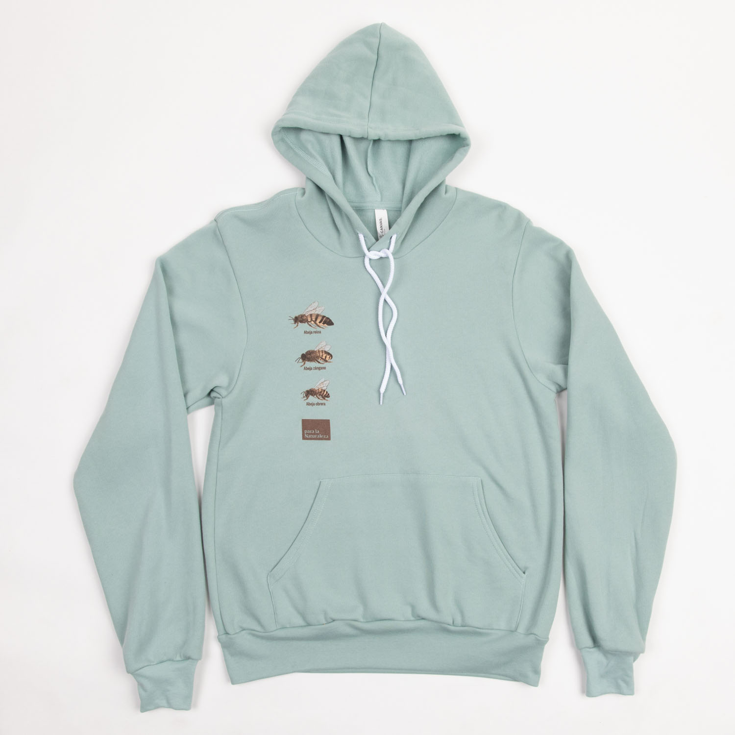 Adult blue hoodie - Bee trio