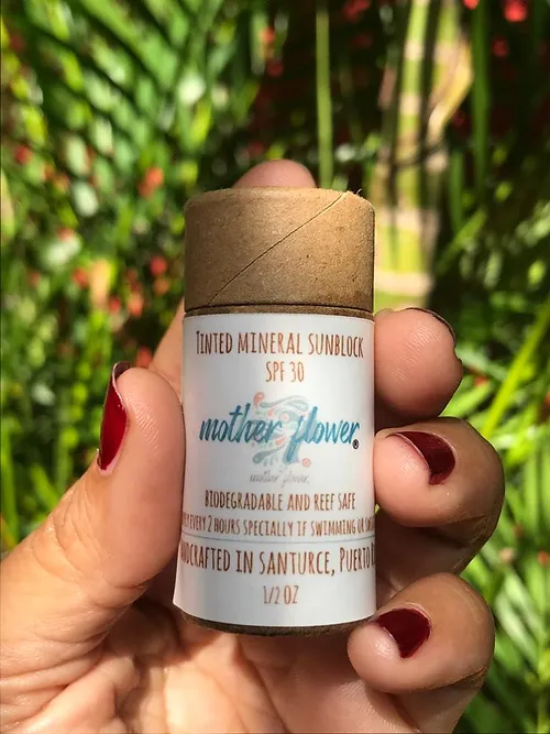 Mother Flower tinted mineral sunscreen