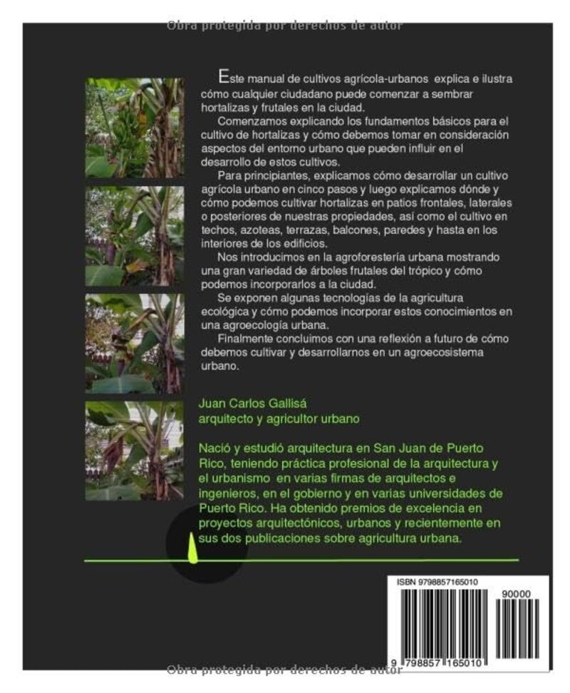 Cultivos Agrícola-Urbanos - Juan Gallisá
