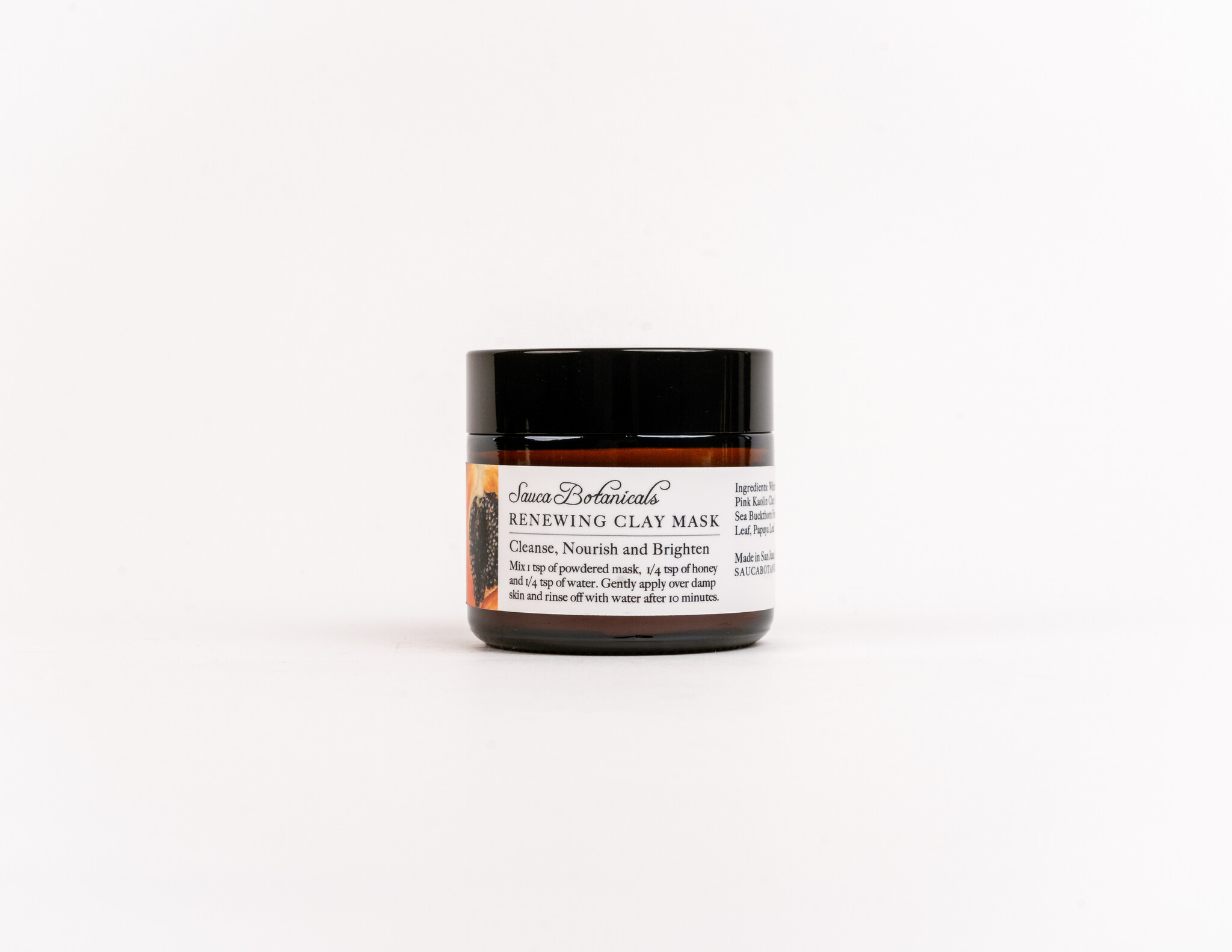 Sauca Botanicals - Mascarilla de arcilla renovadora