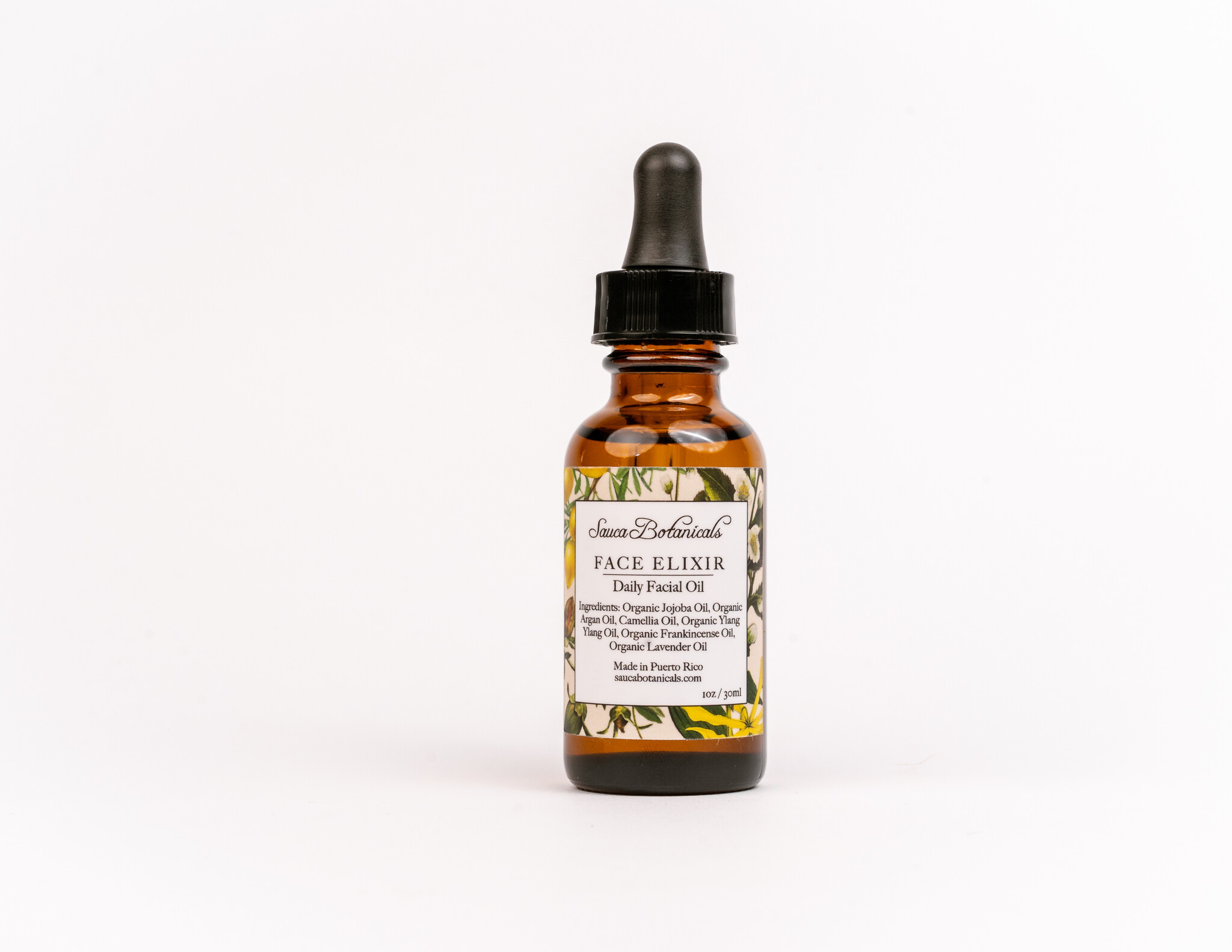 Sauca Botanicals Face Elixir 1oz.