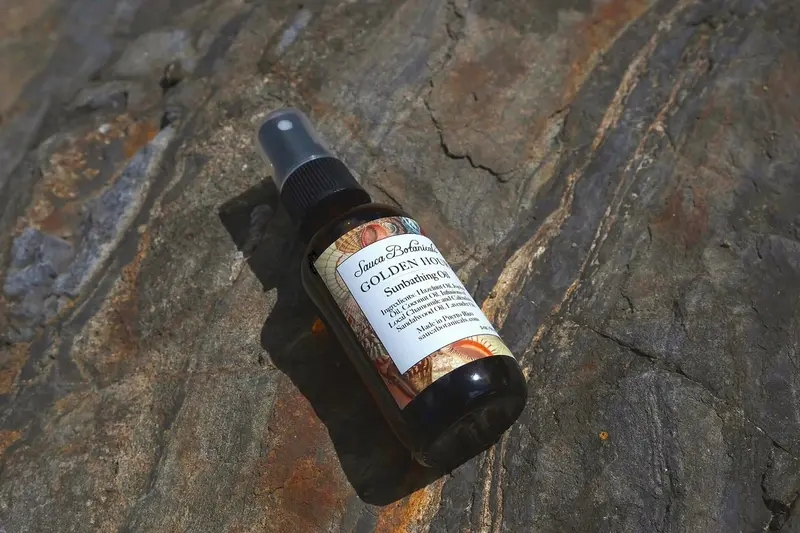Sauca Botanicals Golden Hour Sun Oil 2oz.