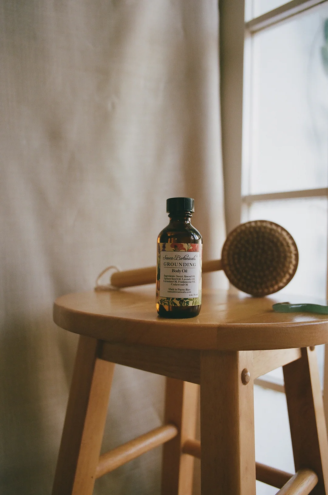 Sauca Botanicals Grounding Body Oil