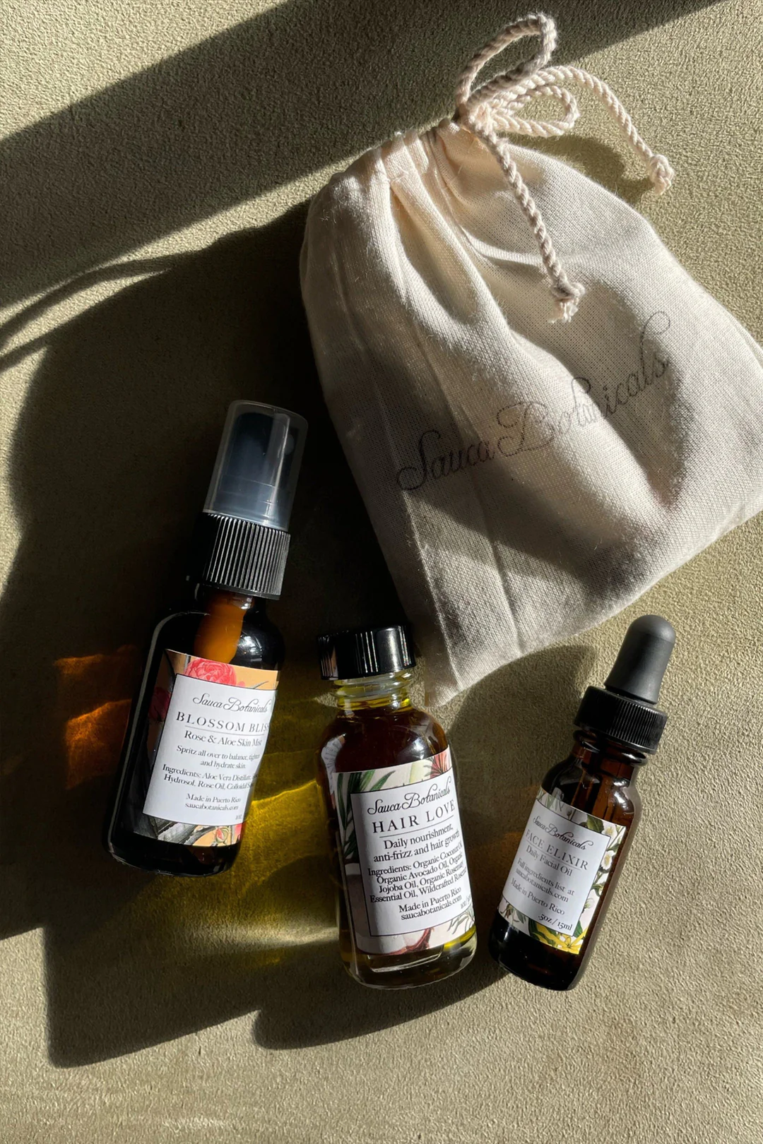 Sauca Botanicals Minis Discovery Set