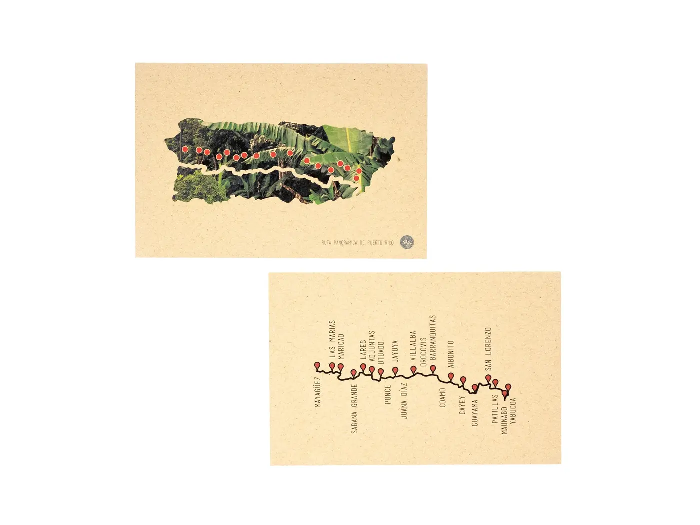 Puerto Rico Ruta Pupa by Gio Ilustración Ruta Panorámica de Puerto Rico - Tienda Para la ...