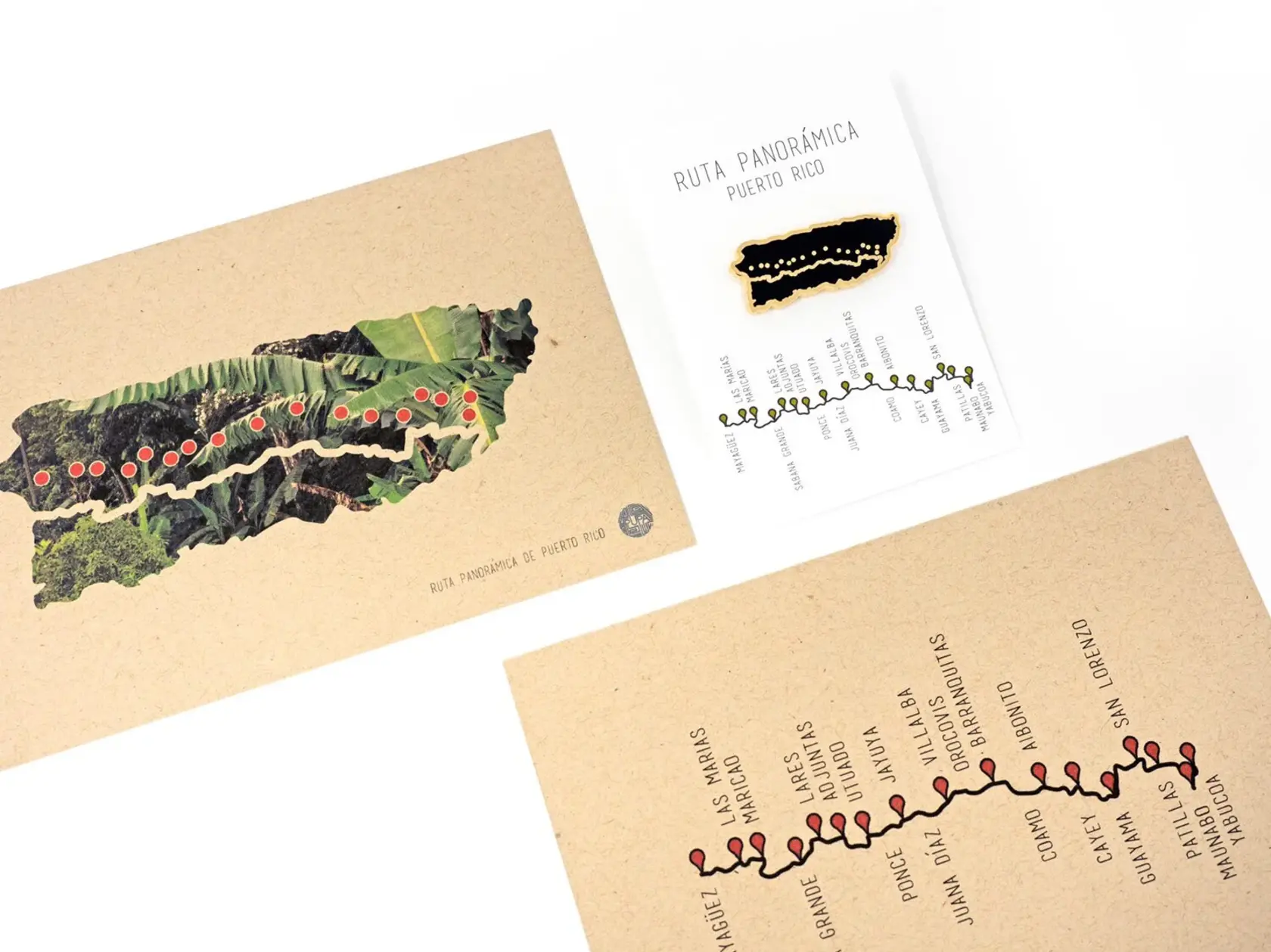 Puerto Rico Ruta Pupa by Gio Ilustración Ruta Panorámica de Puerto Rico - Tienda Para la ...