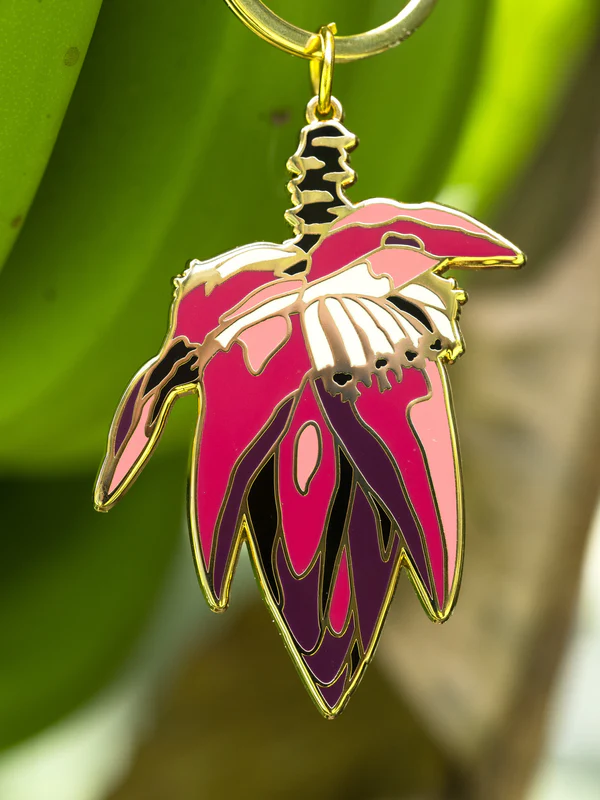 Pupa by Gio Flor de Guineo Keychain