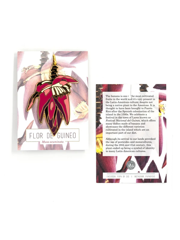 Pupa by Gio Flor de Guineo Keychain