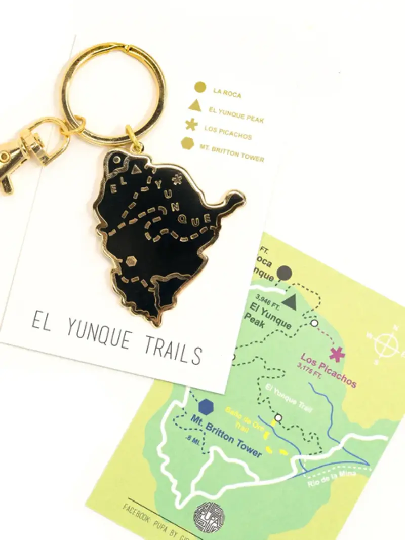 Pupa by Gio El Yunque Trails Keychain