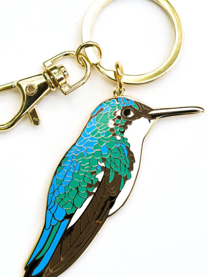 Pupa by Gio Hummingbird Keychain