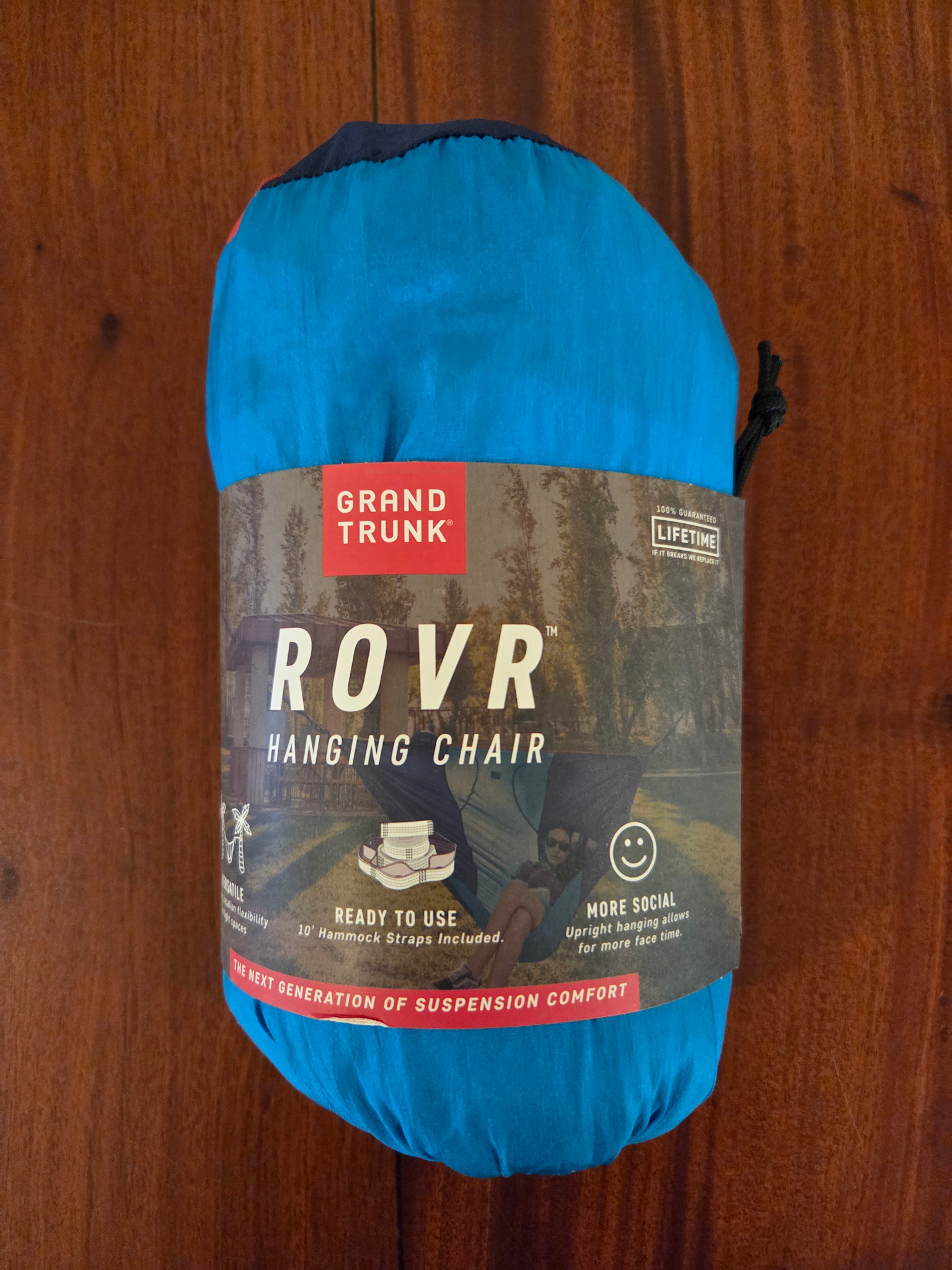 Grand Trunk ROVR Hanging Chair - Navy/Ocean Blue