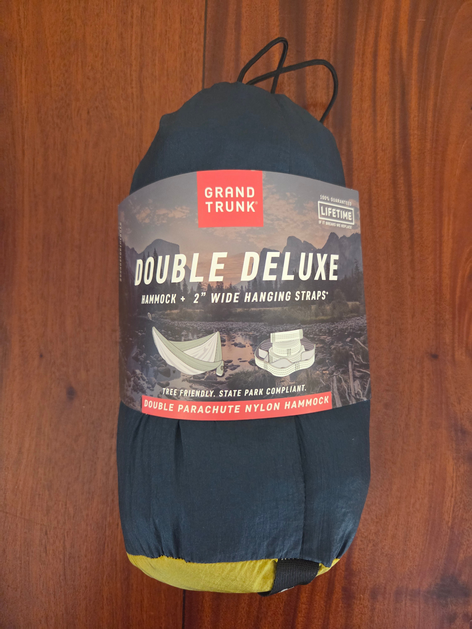 Grand Trunk Double Deluxe Print Parachute Nylon Hamaca