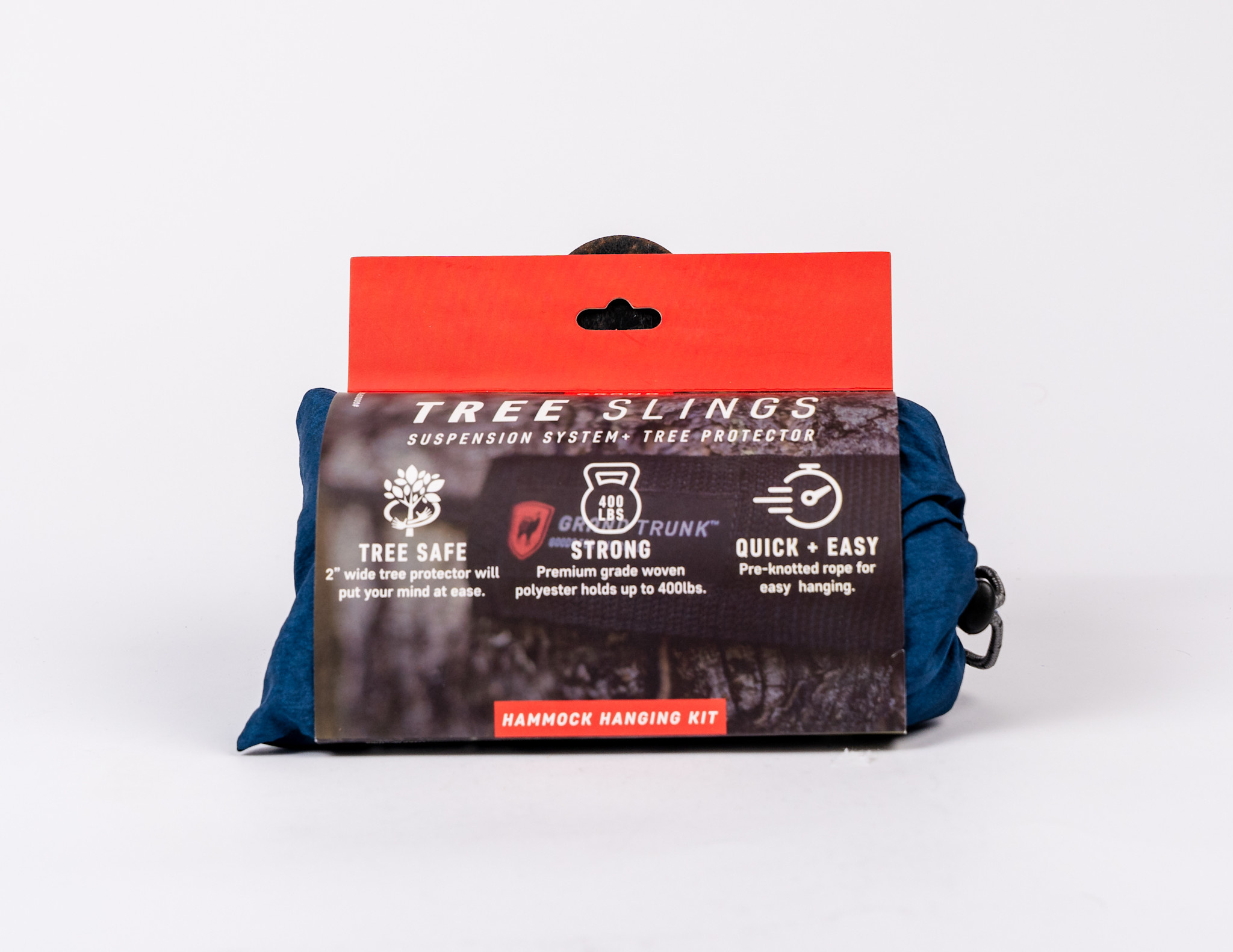 Grand Trunk Kit para colgar hamacas Tree Slings - Negro