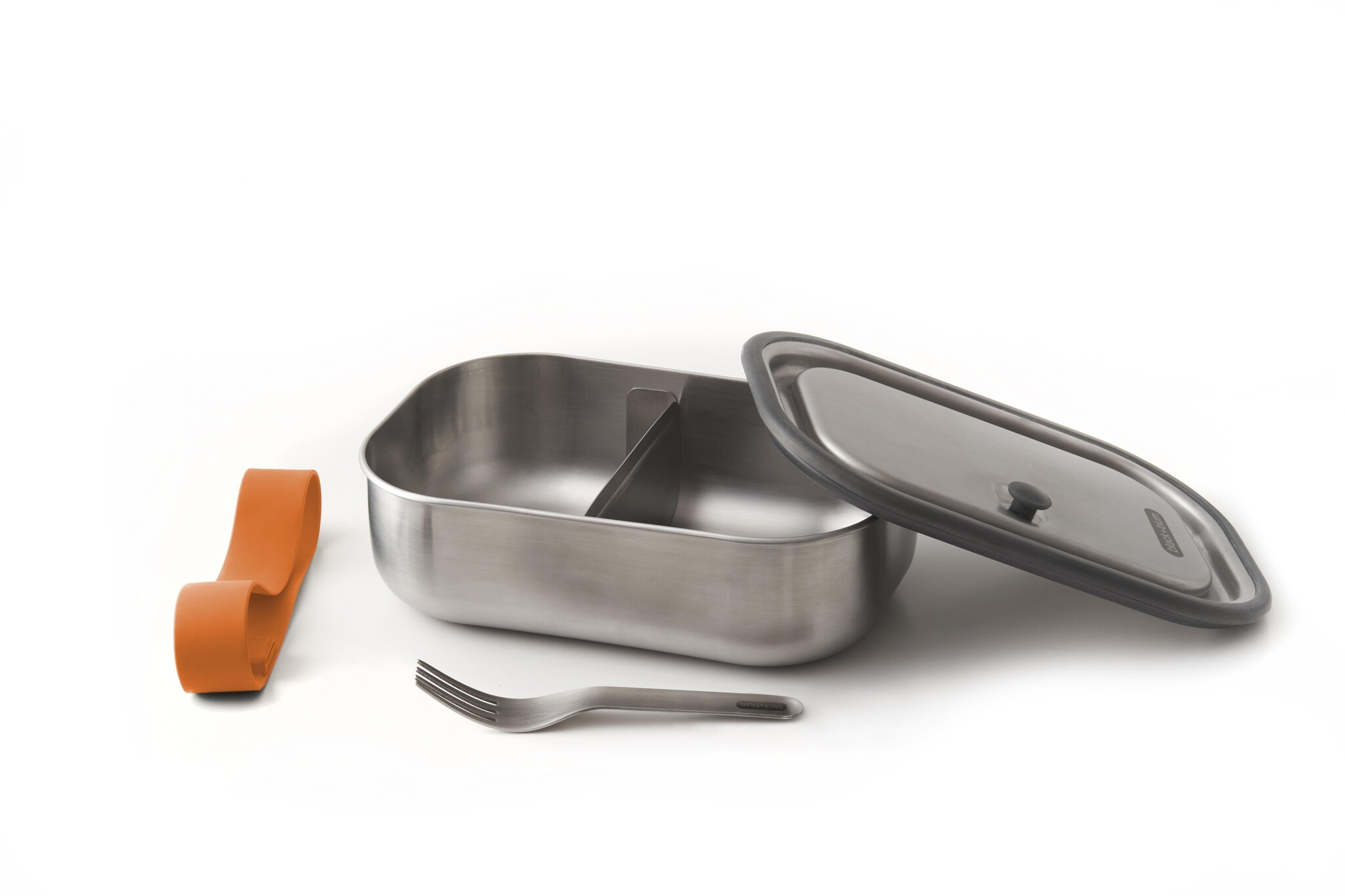 Black + Blum Fiambrera de Acero Inoxidable Grande 34oz./1L - Naranja