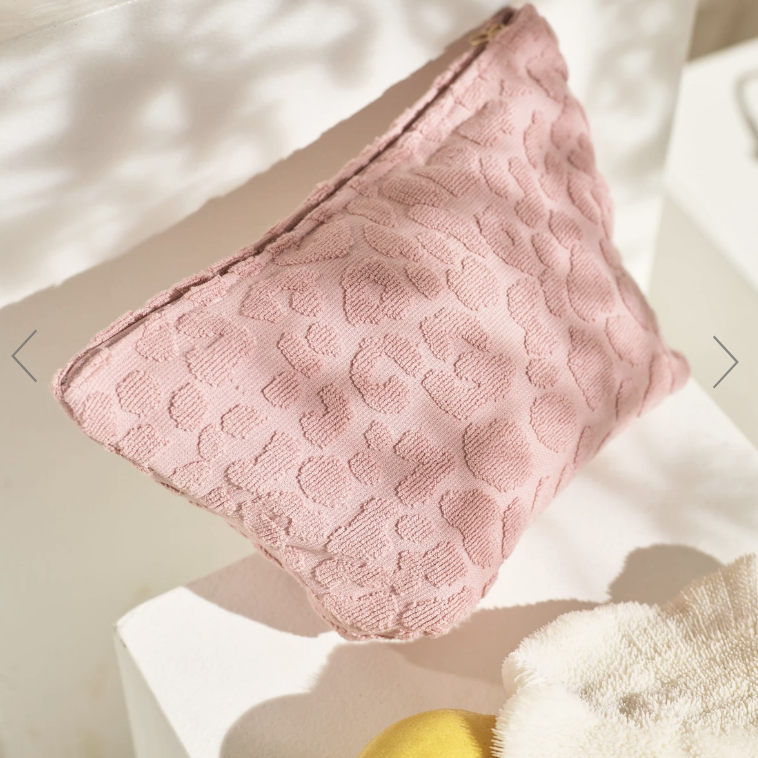 Terry Pouch Blush Pink