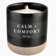 Calm+Comfort Soy Candle - Stone Jar - 12 oz