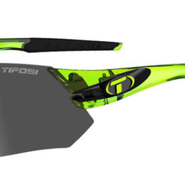 Tifosi Optics Tsali, Crystal Neon Green Interchangeable Sunglasses - Smoke/AC Red/Clear