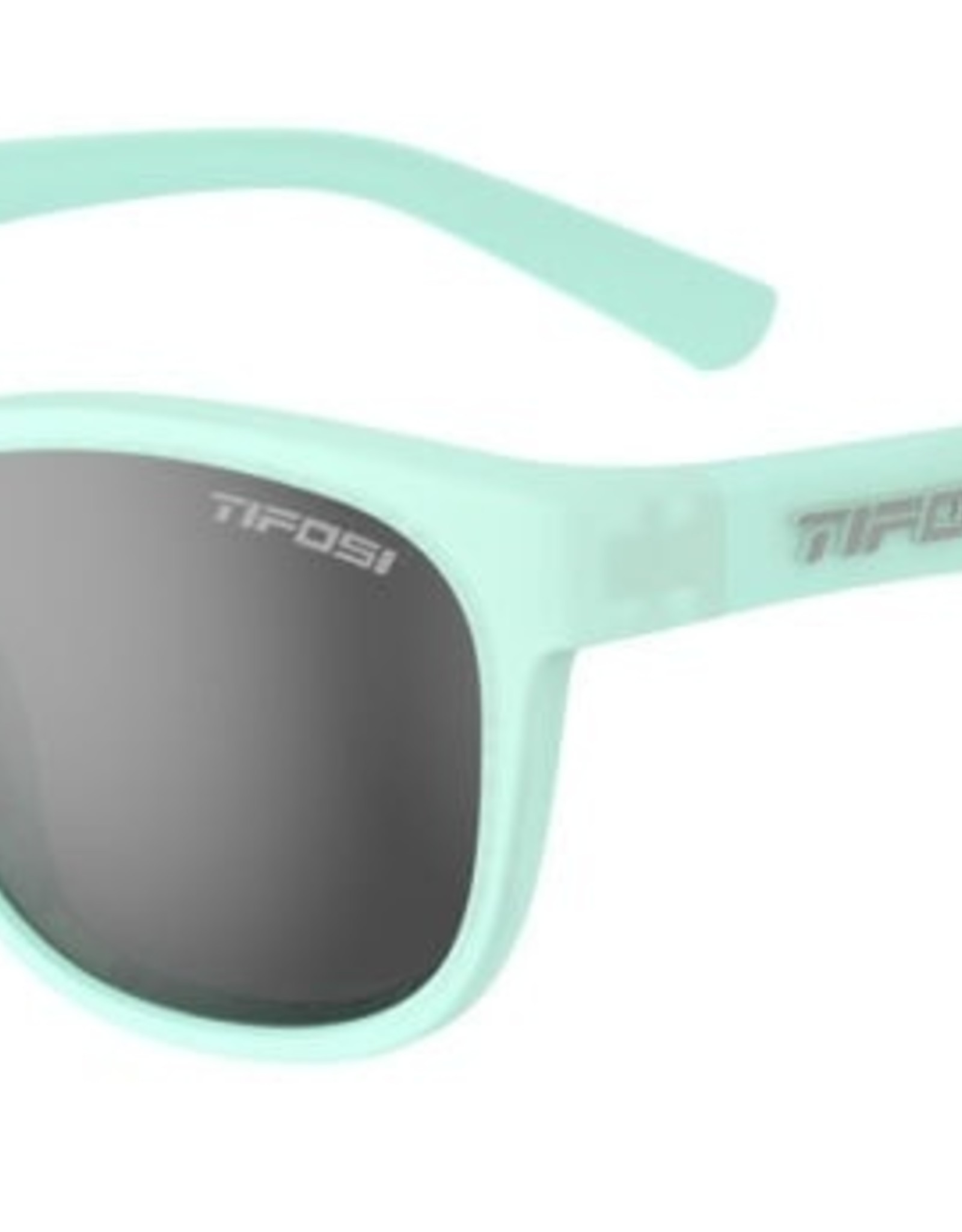 Tifosi Optics Swank, Satin Crystal Teal Polarized Sunglasses - Smoke Polarized