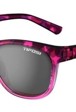 Tifosi Optics Swank, Pink Confetti Single Lens Sunglasses - Smoke