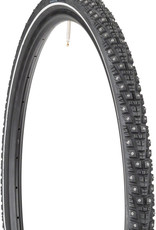 45NRTH 45NRTH Gravdal Tire - 700 x 38, Tubeless, Folding, Black, 60tpi, 252 Concave Carbide Studs