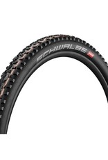 SCHWALBE Schwalbe, Rocket Ron Addix, Tire, 29''x2.25, Folding, Tubeless Ready, Addix Performance, TwinSkin, 67TPI, Black