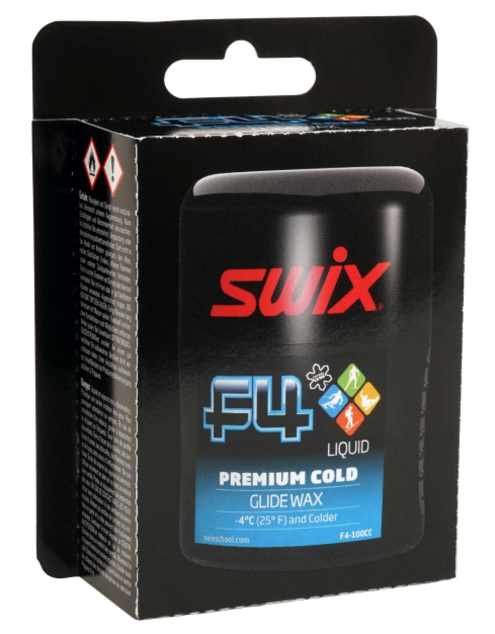 Swix F4 Premium Cold Glide Wax