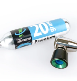 Genuine Innovations Genuine Innovations, 20g threaded CO2 Cartridges Box of 20 single