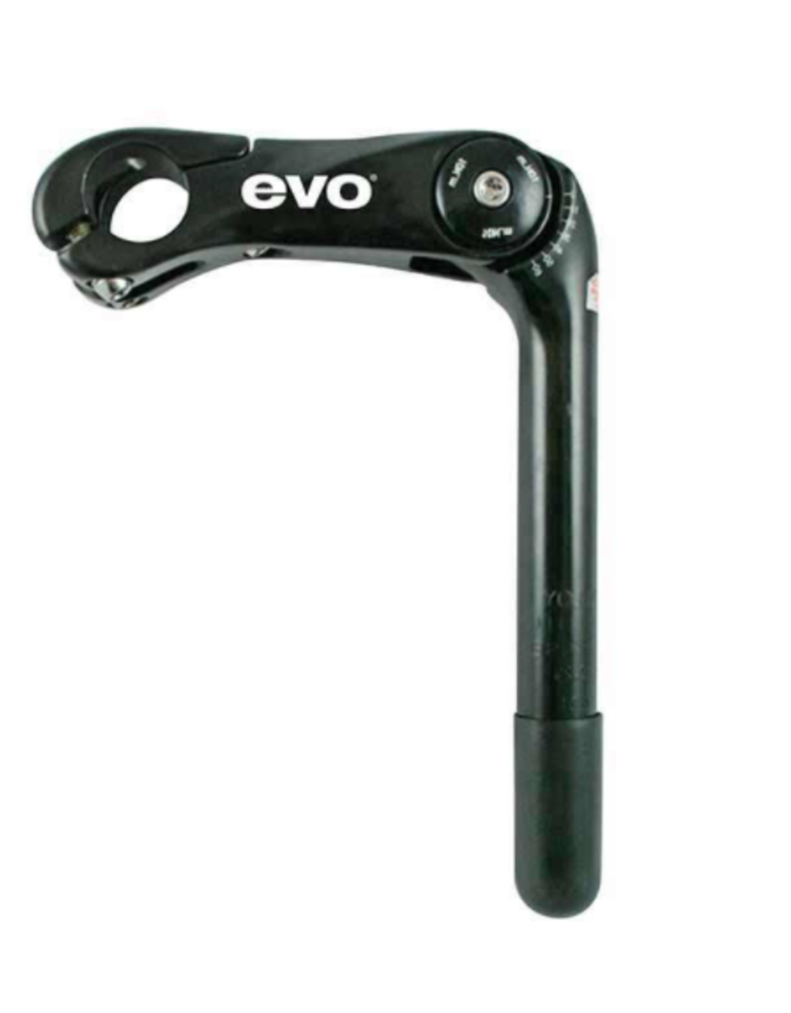 EVO EVO, E-Force Adjust DLX, 22.2mm, For 25.4mm Handlebars, Black, 90mm