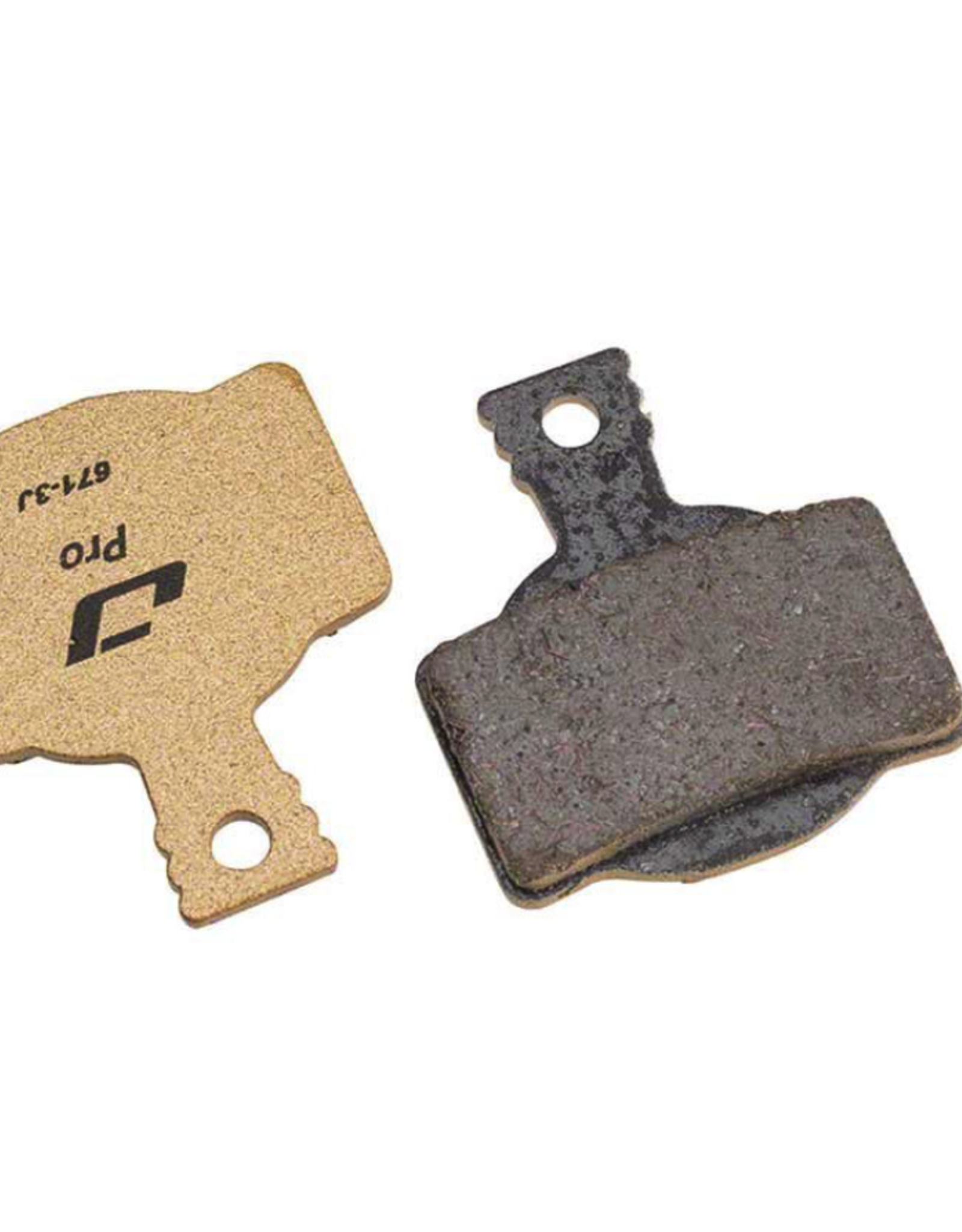 Jagwire Jagwire, Pro Semi-Metallic, Disc Brake Pads, Shape: Magura MT8/Campagnolo H11, Semi-Metallic