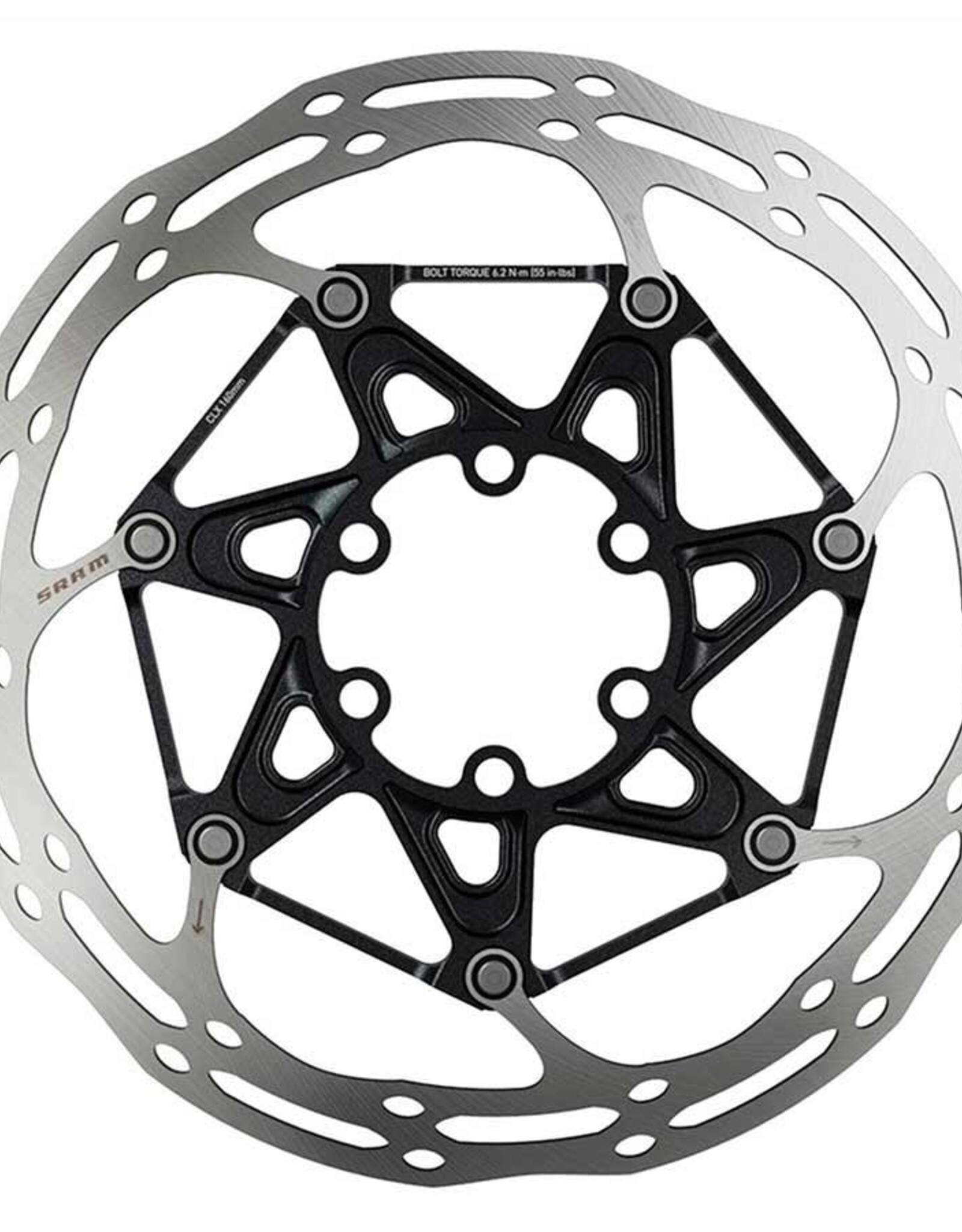 SRAM SRAM, Centerline 2 Piece Rounded, Disc brake rotor, ISO 6B, 140mm