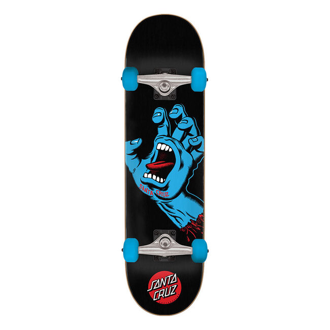 Screaming Hand Full 8.00in x 31.25in Santa Cruz Skateboard Complete