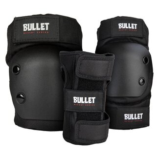 Black Knee Pad Lg Bullet