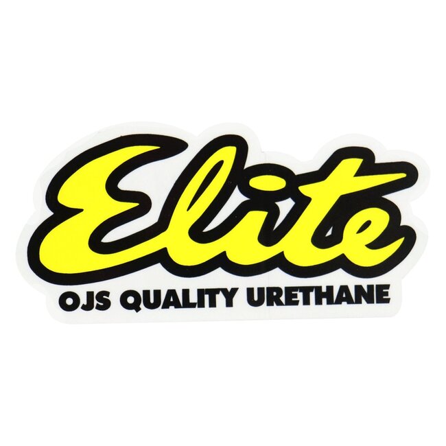 OJ Elite  Clear Mylar Sticker Multi 4.11 in x 1.93 in PK/25 Unisex OJ