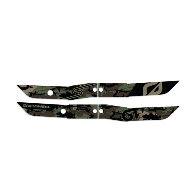 GT S-Series Recurve Rail Guards Woodland Camo