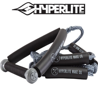HO & Hyperlite 20 Surf Rope W/ Grey Handle