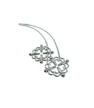 Four Point Silver Nipple Clamps