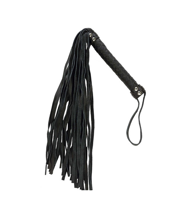 Black 26" Leather Flogger