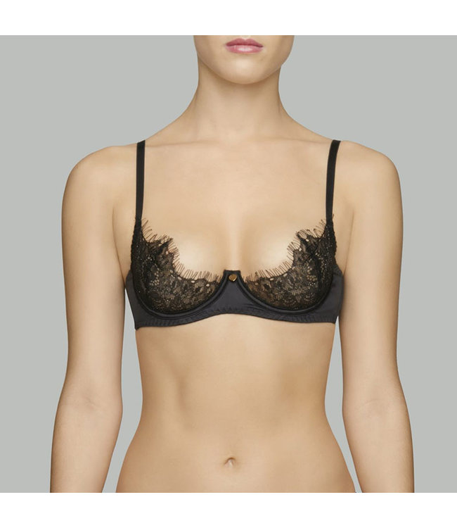 Coco De Mer Coco de Mer Gilded Heart Plunge Bra