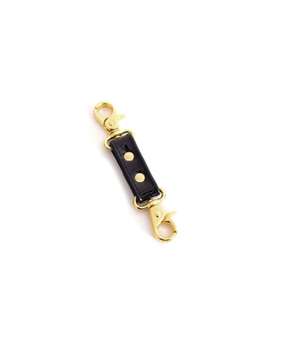 Anoeses Black Estrid Leather Connector