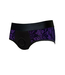 RodeOh RodeOh Black & Purple Ruched Back Panty Harness