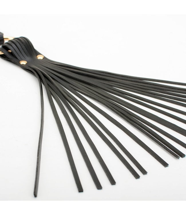 Jacksun Vegan Leather Lash Flogger Black