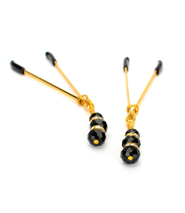 Gold & Beaded Nipple Clamps