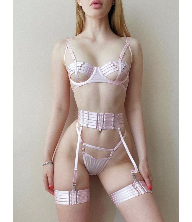 Valentino Bondage Bra Blush