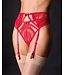 Journelle Natalia Suspender Belt Scarlet