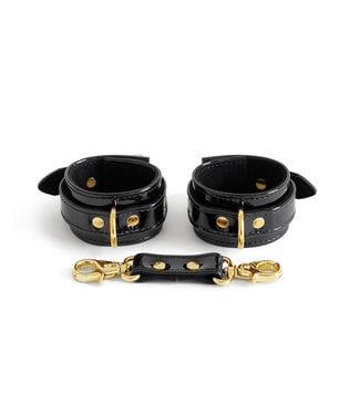 Anoeses Black Patent Dita Ankle Cuffs